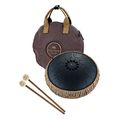 meinl sonic energy mostd1bk medium octave steel tongue drum 10 black extra photo 1