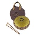 meinl sonic energy mostd3g medium octave steel tongue drum 10 gold extra photo 1