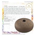 meinl std3vb steel tongue vintage brown g major extra photo 1