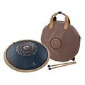 meinl sonic energy ostd2nbe octave steel tongue drum navy blue d amara 9 notes extra photo 1