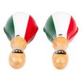 meinl msm3mx rawhide marakes traditional mexico flag zeygos extra photo 1