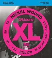 xordes ilektrikoy mpasoy d addario exl170 xl series long scale 45 100 nickel wound photo