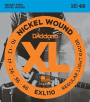 xordes ilektrikis kitharas d addario exl110 xl series regular light 10 46 nickel wound photo