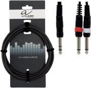 kalodio y gewa basic line alpha audio 1 x 63mm stereo 2 x 63mm mono 3m photo