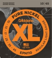 xordes ilektrikis kitharas d addario epn110 xl regular light 10 45 pure nickel photo