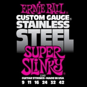 xordes ilektrikis kitharas ernie ball 2248 super slinky stainless steel photo