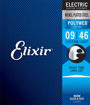 xordes ilektrikis kitharas elixir 12025 polyweb coated electric guitar strings custom light 9 46 photo
