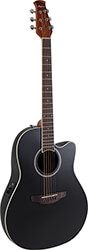 ilektroakoystiki kithara applause by ovation ab24ii cs mid cutaway black satin ab24 5s photo