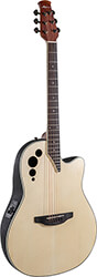 ilektroakoystiki kithara applause by ovation ae44ii mid cutaway natural satin ae44 4s photo