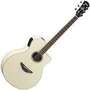 ilektroakoystiki kithara yamaha apx 600 vintage white photo