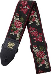 ernie ball 4142 jacquard red rose zoni photo