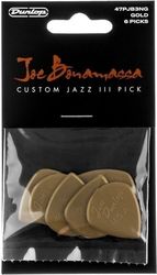 dunlop 47pjb3ng joe bonamassa jazz iii gold pennes 6 temaxia  photo