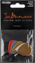 dunlop pvp121 joe bonamassa jazz iii variety pennes 6 temaxia  photo