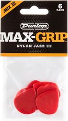 dunlop 471p3n nyl max grip jazz iii pennes set 6 tmx photo dunlop 471p3n nyl max grip jazz iii pennes set 6 tmx photo