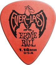 ernie ball red everlast pennes 114mm 12 temaxia photo