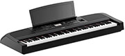 ilektriko piano armonio yamaha dgx 670b black 88 pliktron photo