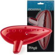 ocarina stagg oca pl okarina plastiki kokkini photo
