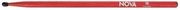 vic firth n5bnr nova nylon red mpagketes photo