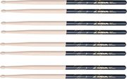 zildjian 5b black dip hickory wood mpagketes me doro petseta kai kleidi ntrams zildjian bundle photo