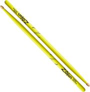 zildjian 5a acorn neon yellow mpagketes photo