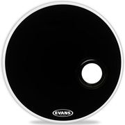evans bd24remad resonant bass derma kasas 24 black photo