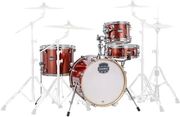 mapex ma486sor mars birch bebop blood orange sparkle akoystiko drum set photo