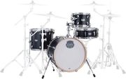 mapex mm486skd mars maple bebop matte black akoystiko drum set photo