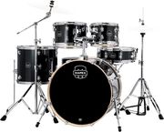mapex ve5294ftvh venus standard black galaxy sparkle akoystiko drum set me baseis photo