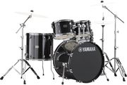 yamaha rydeen studio rdp 2f5blg black glitter akoystiko drums set photo