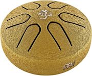 meinl sonic energy pstd3gom pocket steel tongue drum a major gold photo