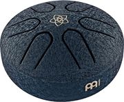 meinl sonic energy pstd2nbvf pocket steel tongue drum a major navy blue photo