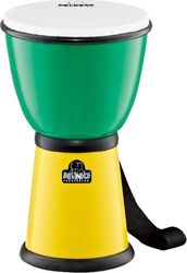 nino nino18g y green yellow djembe 8  photo