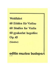 wohlfahrt 60 etudes op45 ekdoseis budapest photo