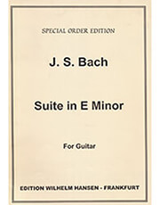 bach js suite in e minor photo