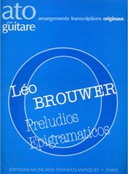 brouwer leo preludios epigramaticos photo