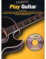 step one play guitar photo