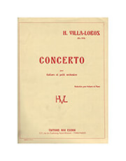 heitor villa lobos concerto for guitar and small orchestra photo