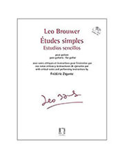 brouwer etudes simples 1 20 zigante bk cd photo