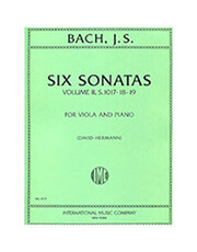 bach js 6 sonatas volume 2 photo
