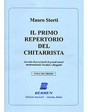 storti mauro il primo repertorio del chitarrista volume primo photo