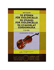 dotzauer 113 violoncello etudes vol1 ekdoseis budapest photo
