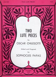 chilesotti oscar two lute pieces photo