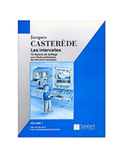 jacques casterede les intervalles 13 lecons de solfege vol 1 photo