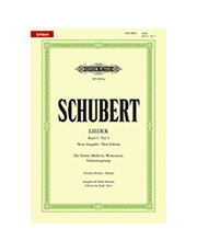 franz schubert lieder high voice band 1 new edition ekdoseis peters photo