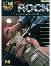 hal leonard guitar play along clasic rock vol 34 cd photo
