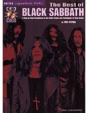 black sabbath best of guitar signature licks cd photo