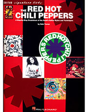 red hot chilli peppers signature licks biblio cd photo