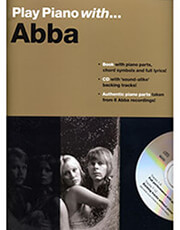 abba play piano with bk cd photo