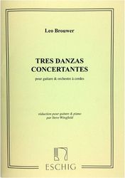 brouwer tres danzas concertantes photo