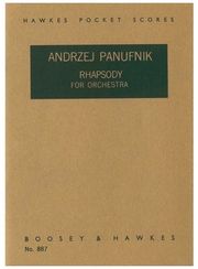 panufnik  rhapsody for orchestra photo